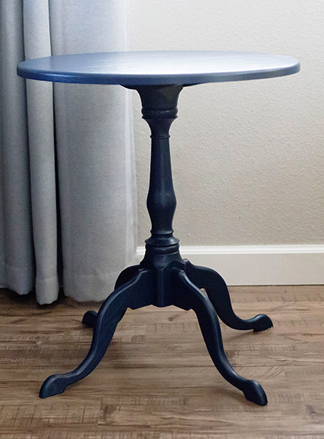 Finished side table