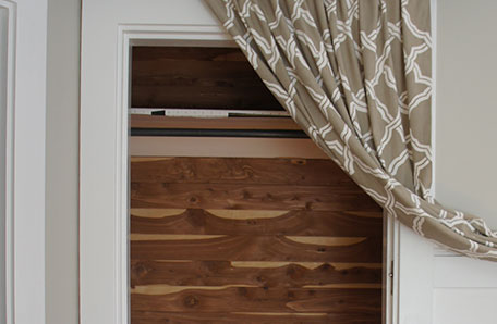 Closet before painting